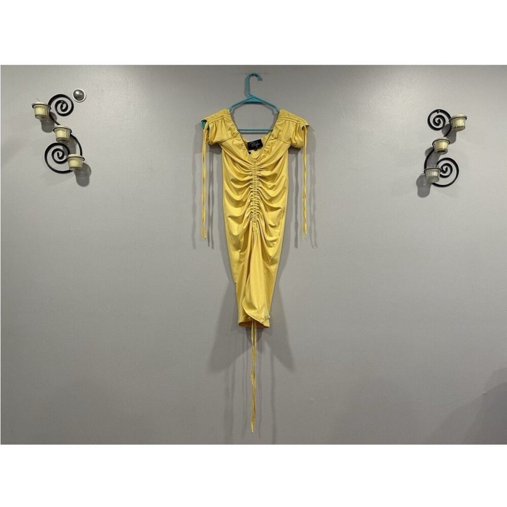 Baby Boo Samantha Dress in Yellow Size 8